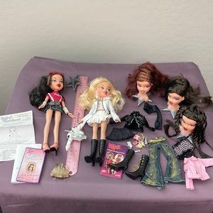 Vintage Bratz Head Gamez! Fall 2005 Cloe and interchangeable wig heads